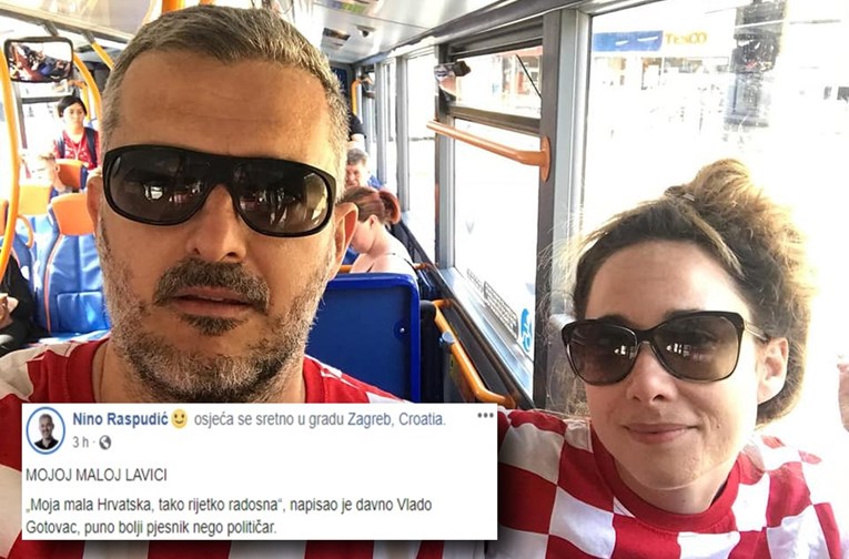 Nino Raspudić na Facebooku objavio poruku supruzi: Mojoj maloj lavici