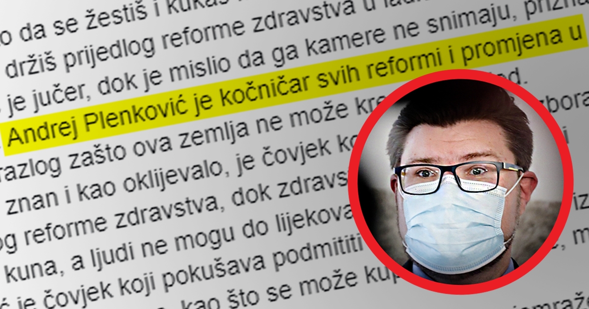 Grbin odgovorio premijeru: Plenković je kočničar svih reformi i promjena