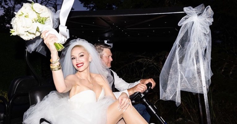 Gwen Stefani jednim detaljem na vjenčanici odala počast svojoj djeci