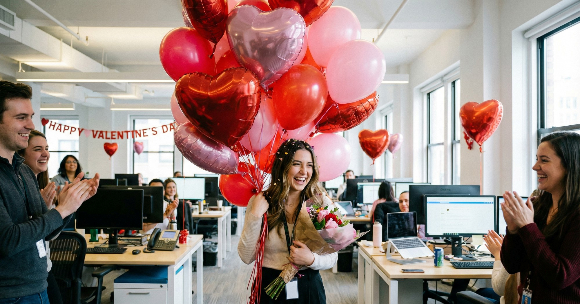 Žena presretna jer joj je dečko poslao cvijeće na posao, a onda je čula kolegice