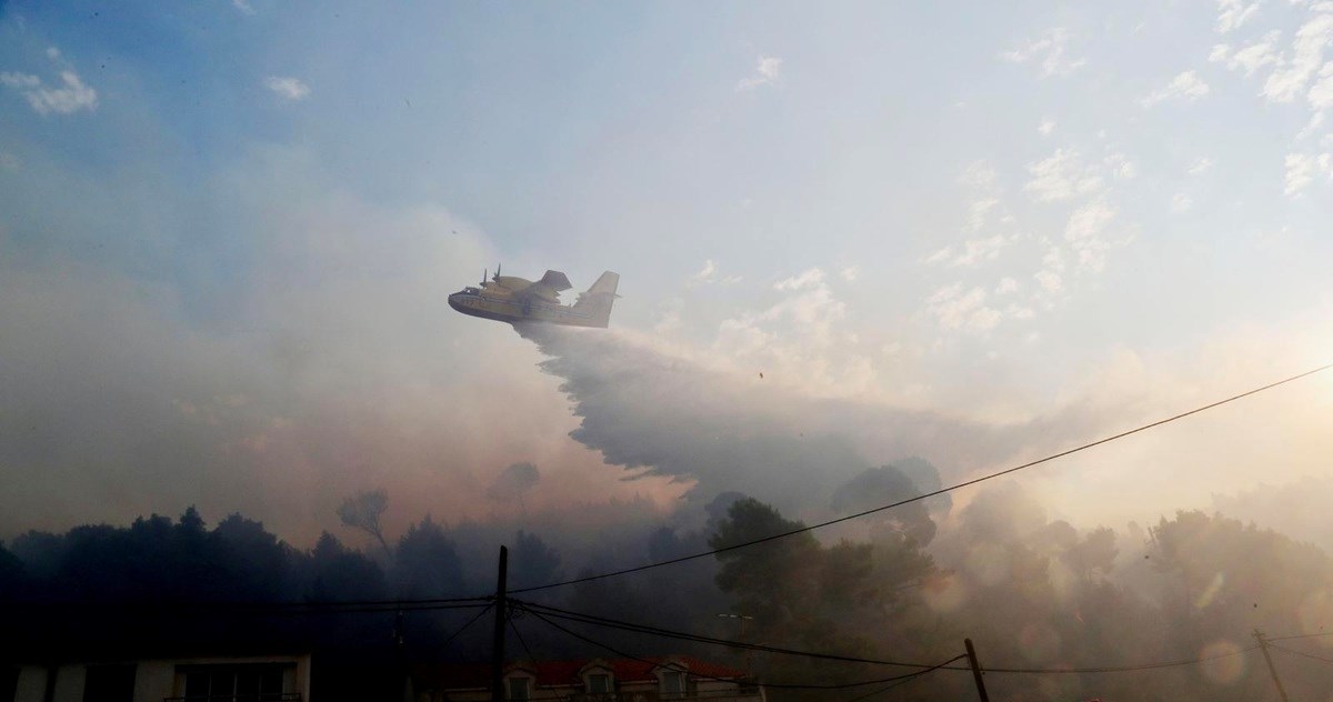 Ponovno buknuo požar kod Marčane u Istri, neka sela ostala bez struje