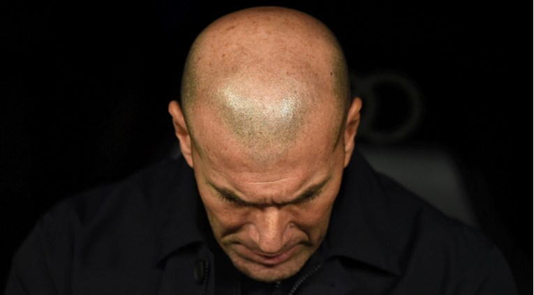 Zidane je prvi put u karijeri ovako natrpan