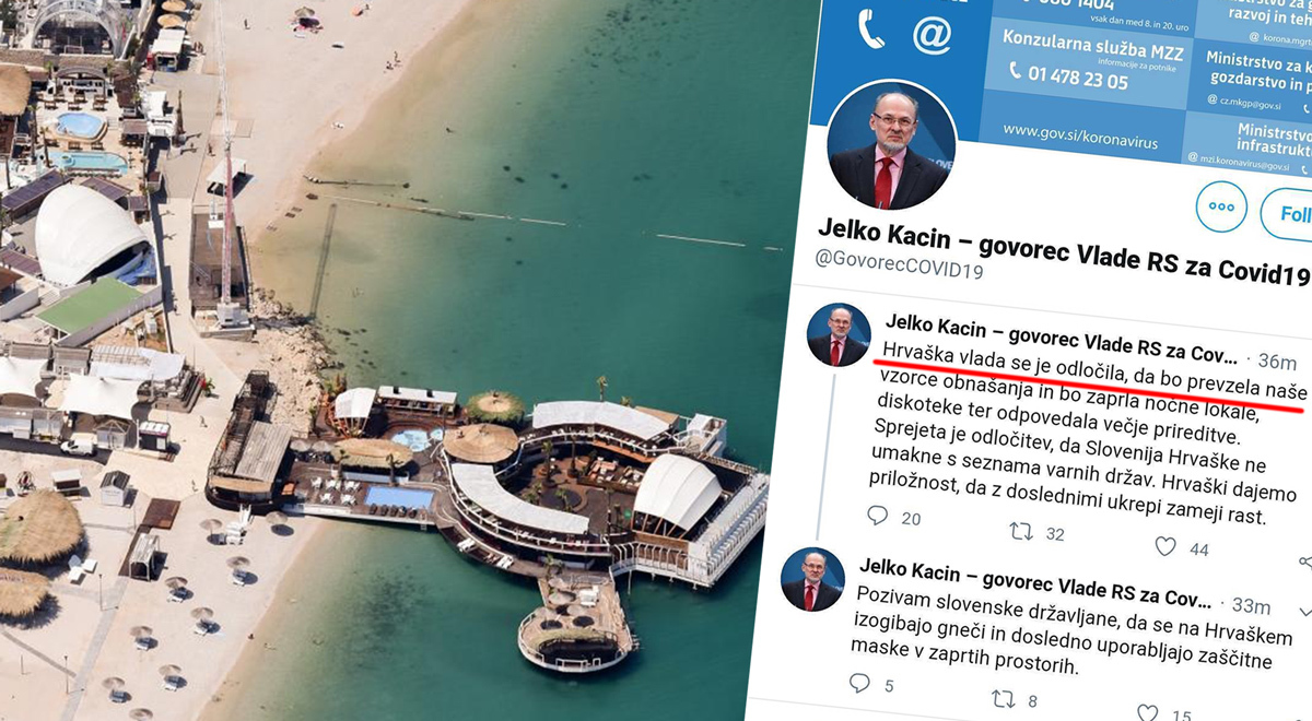 Slovenci tvrde: Hrvatska uvodi nove mjere - zatvara klubove, ograničava okupljanja...