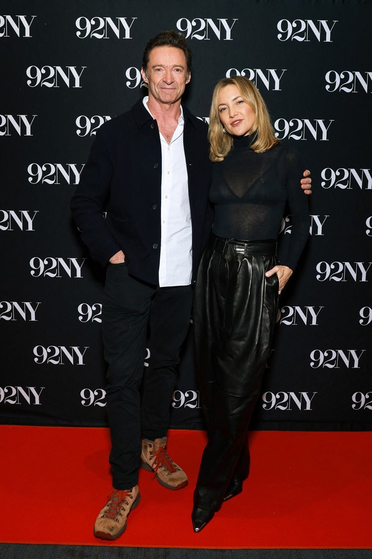 Kate Hudson oduševila u crnom: Prozirna majica i kožne hlače