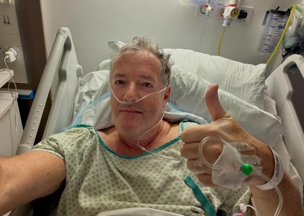 Piers Morgan se javio iz bolnice nakon teške ozljede, ugrađen mu je umjetni kuk