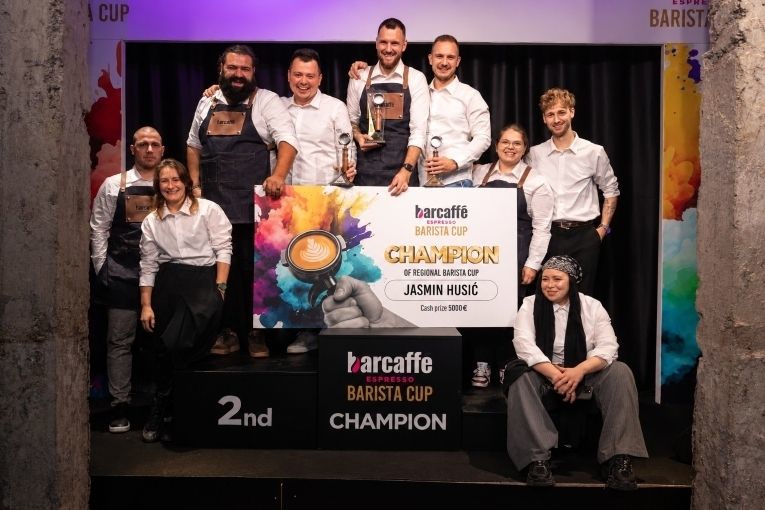 Jasmin Husić najbolji je barista regije, slavio na Barcaffè Barista Cupu