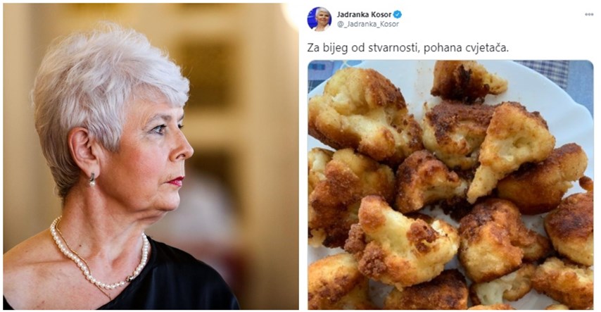 Srbi se sprdaju s objavom Jadranke Kosor na Twitteru, a za sve je kriva jedna riječ