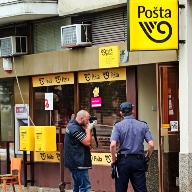 Dva muškarca danas opljačkala poštu u Svetoj Nedelji