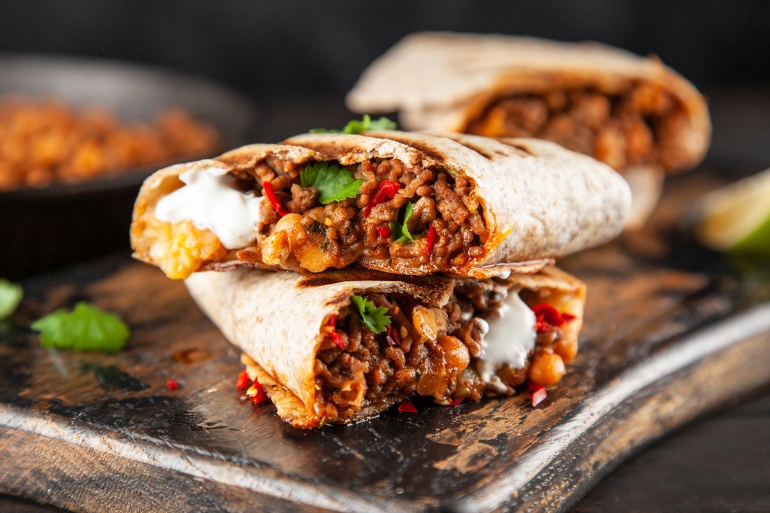 Brzi i ukusni burritosi s govedinom, gotovi za 25 minuta