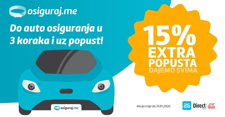 1, 2, 3 KRENI! Do police obaveznog auto osiguranja u samo 3 koraka i uz extra popust!