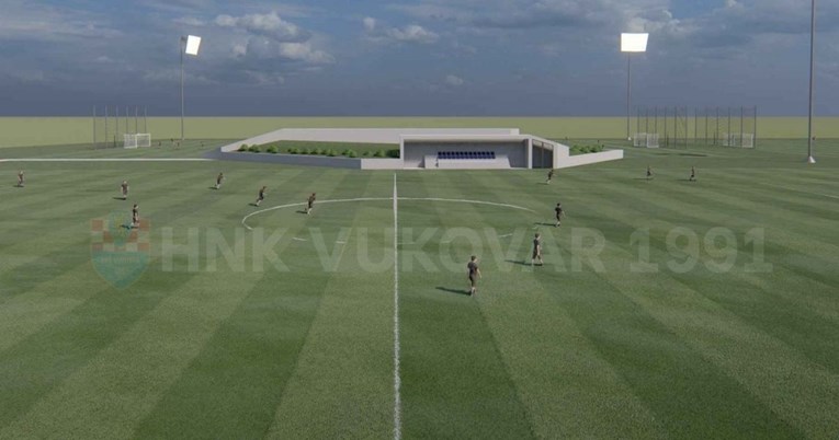 Vukovarski trećeligaš gradi moderan nogometni kamp. Pogledajte kako će izgledati