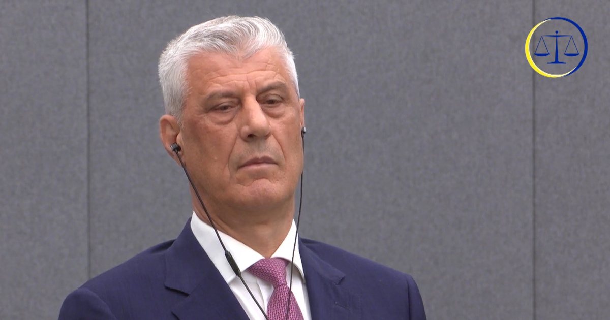 Bivši kosovski predsjednik osuđen za ratne zločine, dobio 25 godina