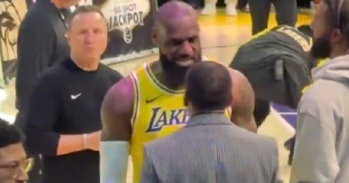 VIDEO Pojavila se snimka LeBrona u sukobu s novinarom: "Ne uvlači moga sina u ovo"