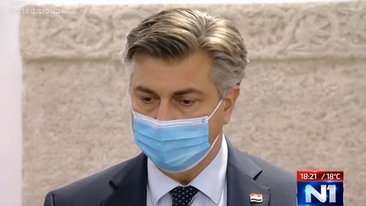 Plenković: Nikad nismo raspravljali o policijskom satu i potpuni lockdown nije opcija