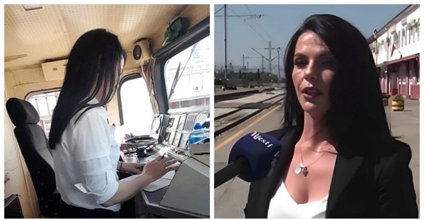 Milica je jedina žena strojovođa u Crnoj Gori: "Posao sam čekala 12 godina"