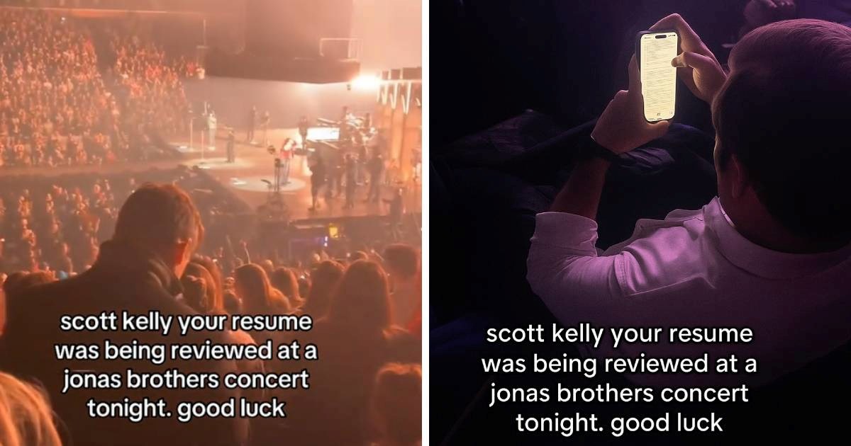 Tip na koncertu Jonas Brothersa pregledavao nečiji životopis, ljudi umiru od smijeha