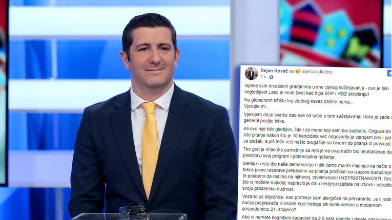 Kovač pokušao objasniti incident s bilježnicom, ima veze s tim što je profesor