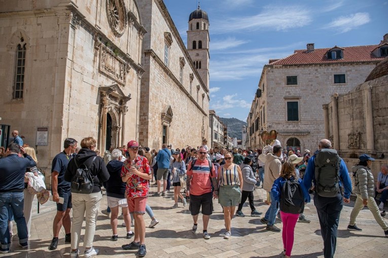 FOTO Ovako je danas izgledao centar Dubrovnika