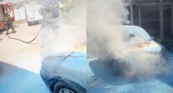 FOTO U manje od sat vremena u Zagrebu se zapalila dva auta