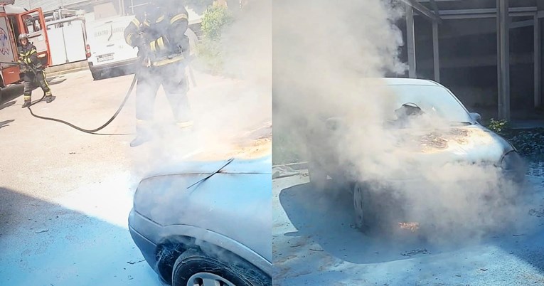 FOTO U manje od sat vremena u Zagrebu se zapalila dva auta