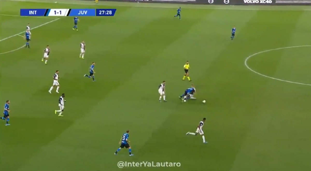 Pogledajte što je Lukaku napravio zvijezdi Juventusa od 160 milijuna eura