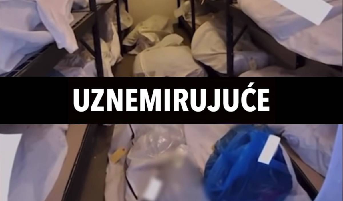Uznemirujući prizori iz SAD-a, tijela umrlih od korone nagomilana u bolnici