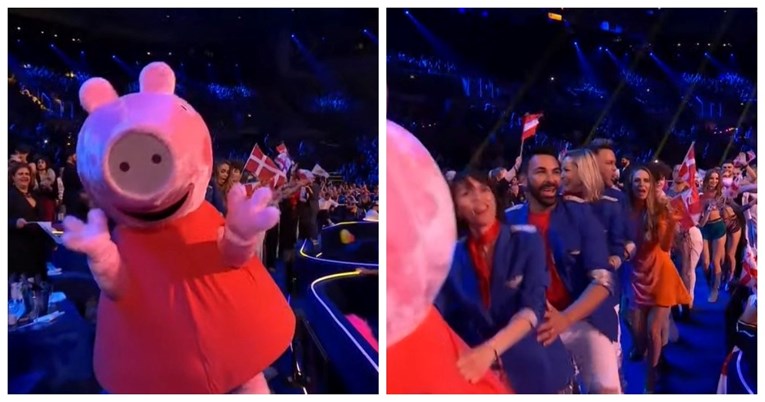 Bizaran trenutak s Eurosonga: Peppa Pig zaplesala kongu i nikome to nije bilo čudno 