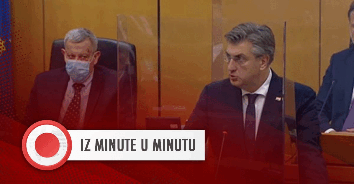 UŽIVO Plenković se hvalio u saboru. Objavio: Od 1.1. minimalna plaća veća za 350 kuna