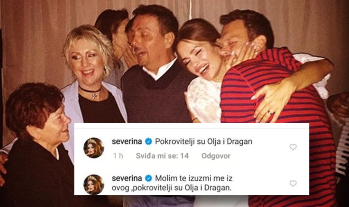 Severina je komentirala objavu koju je Igor zatim obrisao, optuživala Olju i Kebu