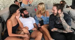 The king of Instagram and a bunch of half-nude girls arrived in Split on a yacht