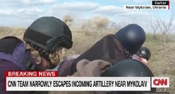 VIDEO CNN-ova ekipa snimala prilog, oko njih počele padati granate