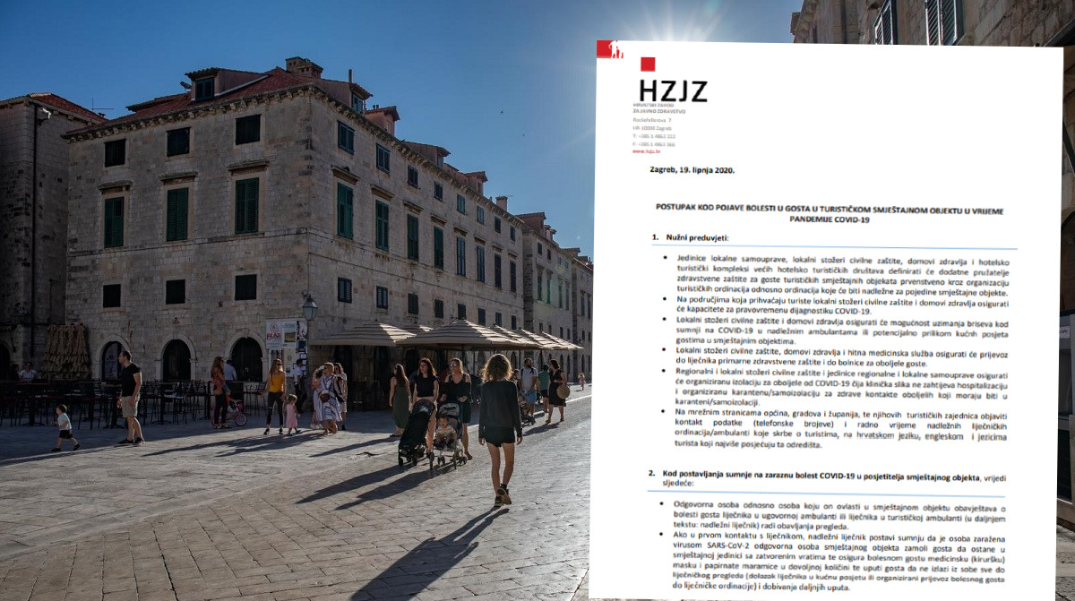 Što ako se turist zarazi koronom u Hrvatskoj? HZJZ napokon objavio upute
