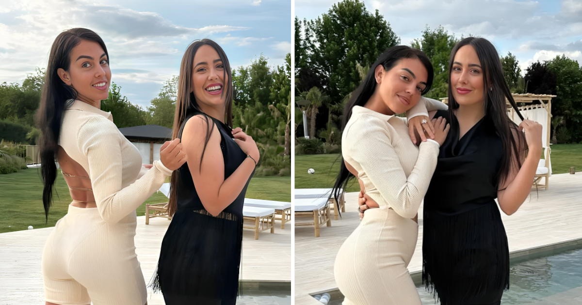 Georgina Rodriguez ima lijepu sestru Ivanu. U vezi je s Ronaldovim prijateljem