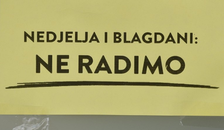 Udruga: Zabranu rada nedjeljom treba revidirati