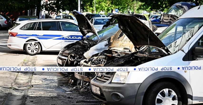 U Zagrebu sinoć izgorjela tri auta