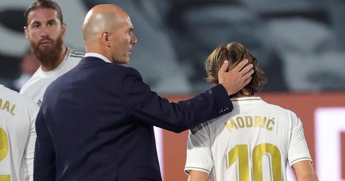 Zidane: Nije Modrić bilo tko. On je primjer