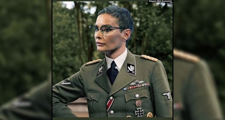 Žena zadužena za kontrolu medija u Srbiji objavila sebe u nacističkoj uniformi