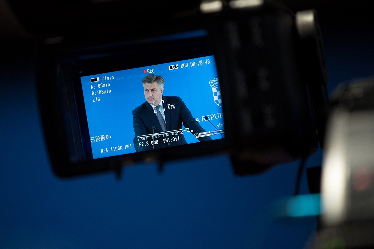 Plenković se obratio na sjednici vlade. Nije komentirao Josipu Rimac