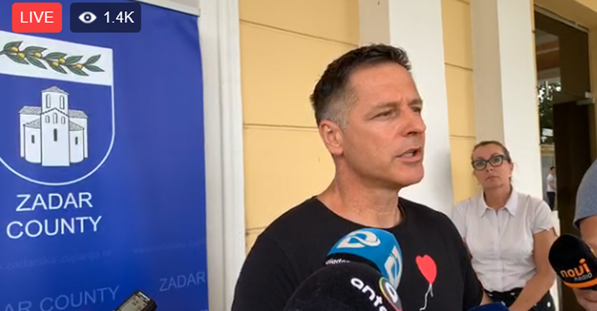VIDEO Presica u Zadru: Djeci koja su bila na terenima ne preporuča se odlazak u školu
