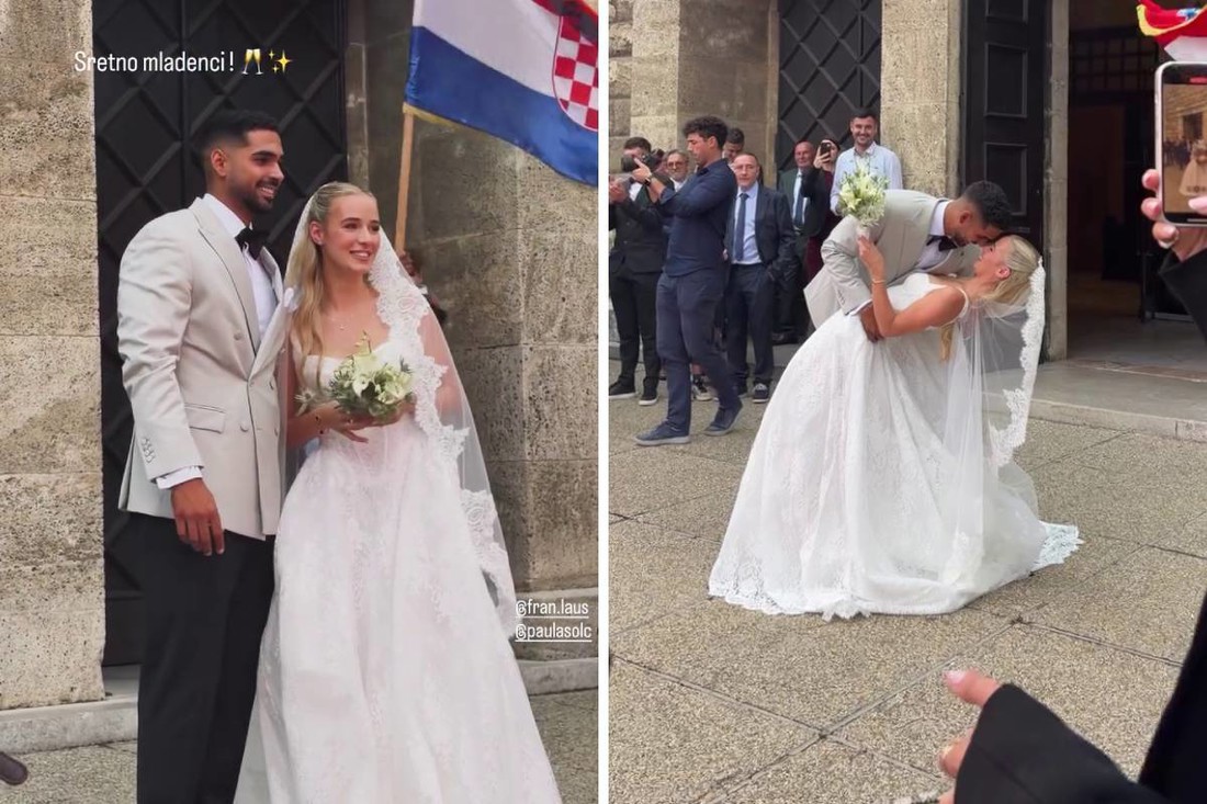 Vjenčali su se influencer Fran Lauš i plesačica Paula Šolc