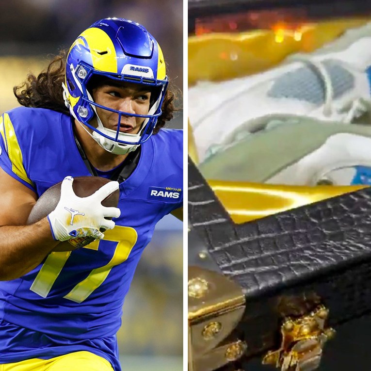 Pogledajte kovčeg sa zlatom u kojem NFL igrač nosi kopačke