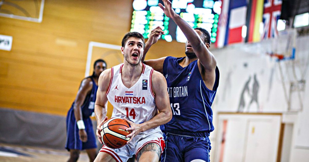 Mlada Hrvatska uvjerljiva protiv Britanaca za sedmo mjesto na Eurobasketu
