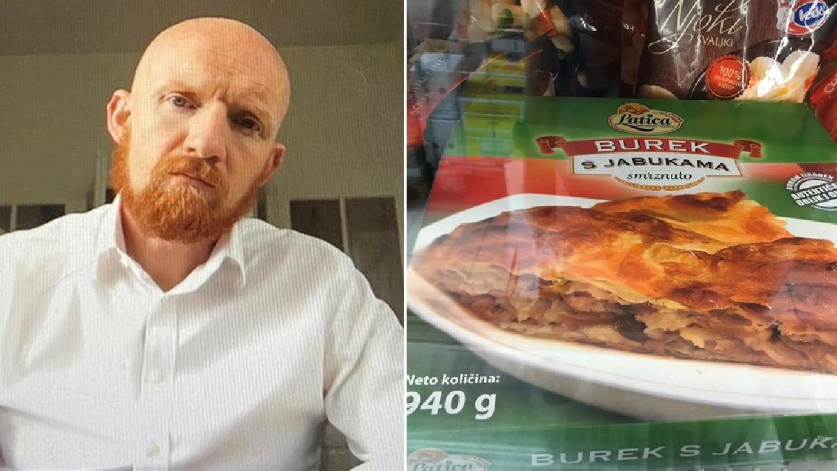 Britanski ambasador u BiH šokiran burekom s jabukama: Bez teksta sam, ovo nije u redu