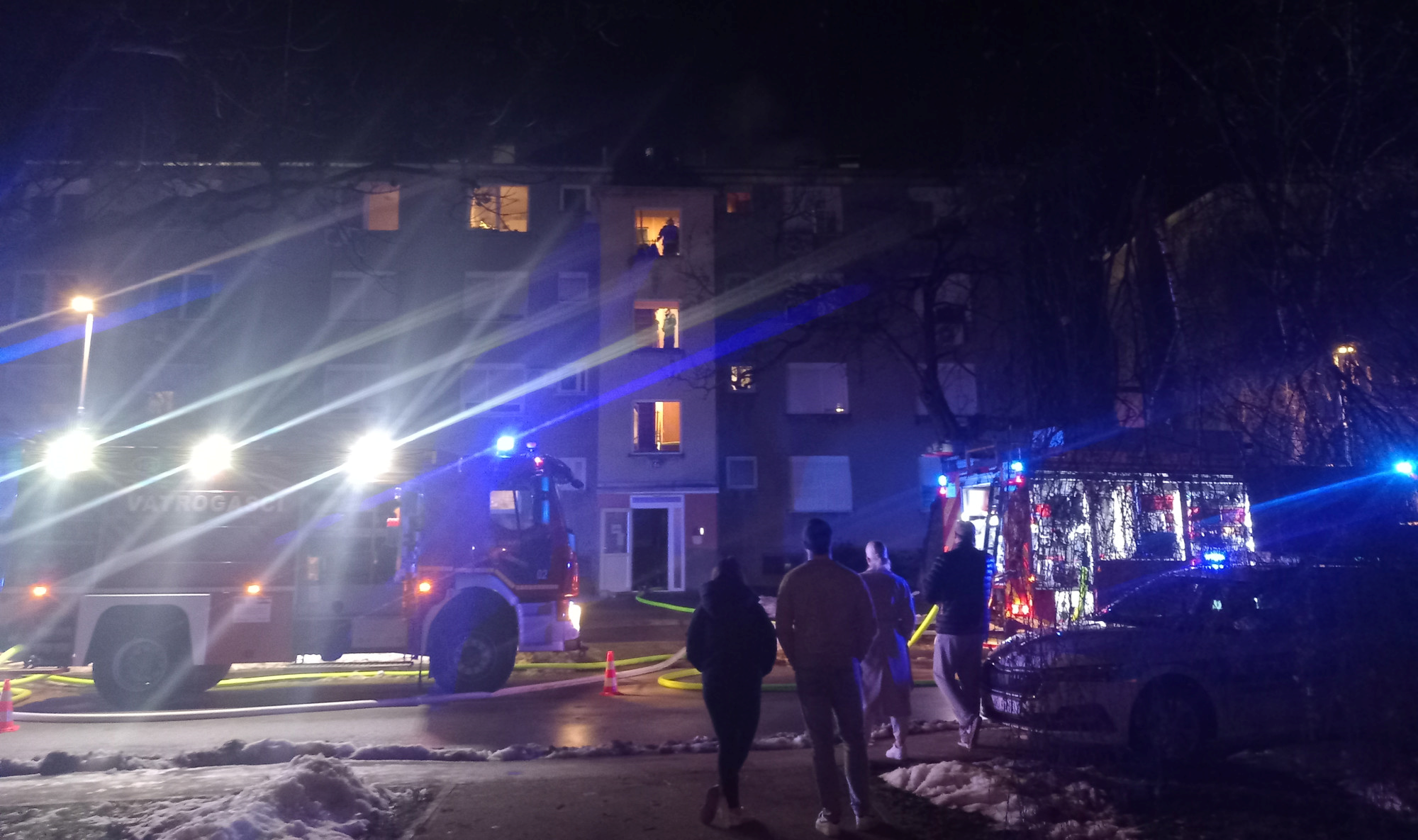 FOTO Gori stan u Varaždinu