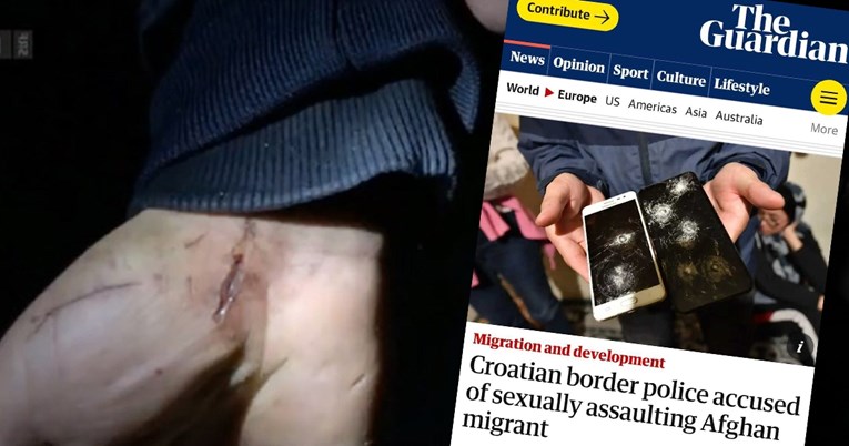 Migrantica tvrdi da ju je hrvatski policajac skinuo i dirao. MUP napao Guardian