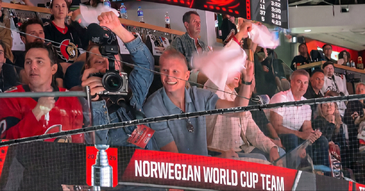 Haaland došao na veliko finale NHL-a. Poslušajte reakciju dvorane