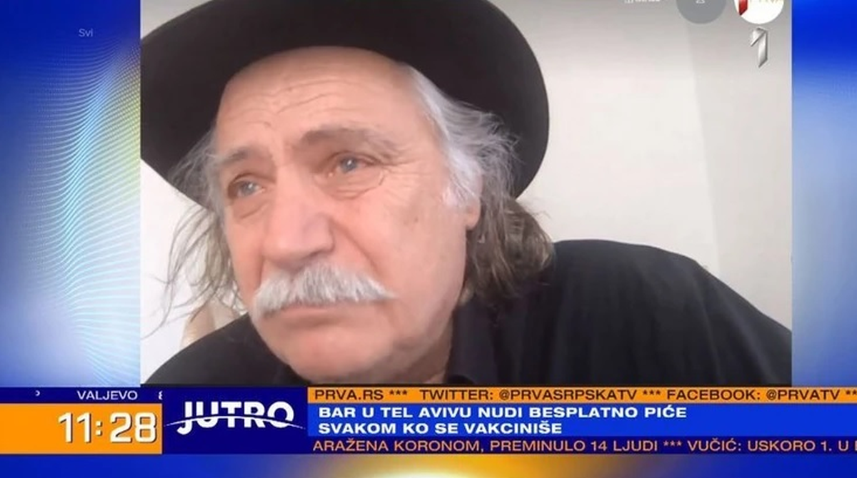 Rade Šerbedžija rasplakao se u programu uživo govoreći o Balaševiću