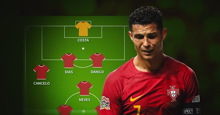 Portugalci žele izbaciti Ronalda iz prve postave. Ovako bi sastav izgledao bez njega