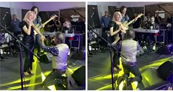 VIDEO Gibonni na nastupu u Novom Sadu kleknuo pred srpsku pjevačicu