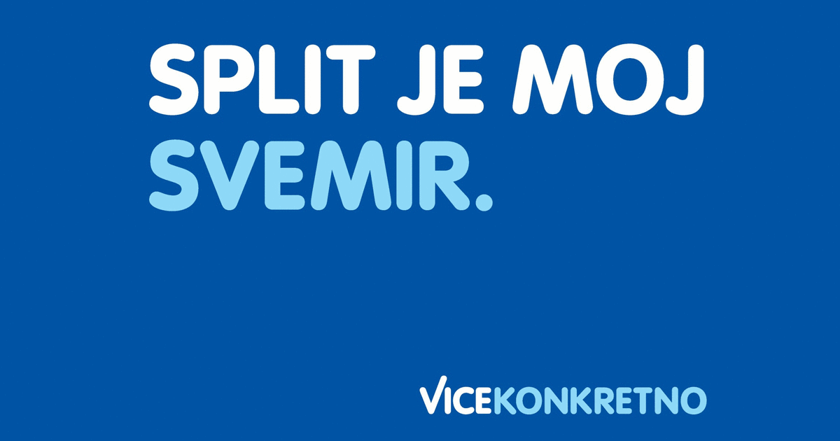 Vice Mihanović promijenio slogan iz "Ne razumin se u svemir" u "Split je moj svemir"